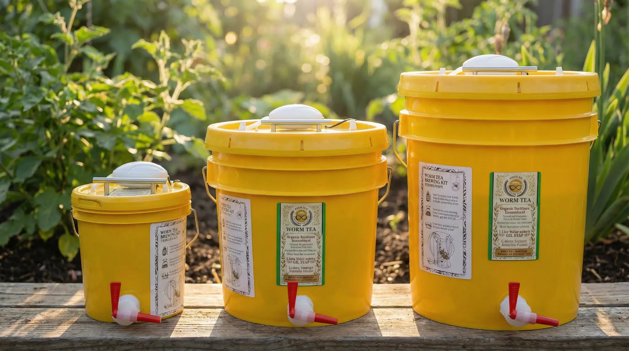 Worm Compost Tea Brewing Kits