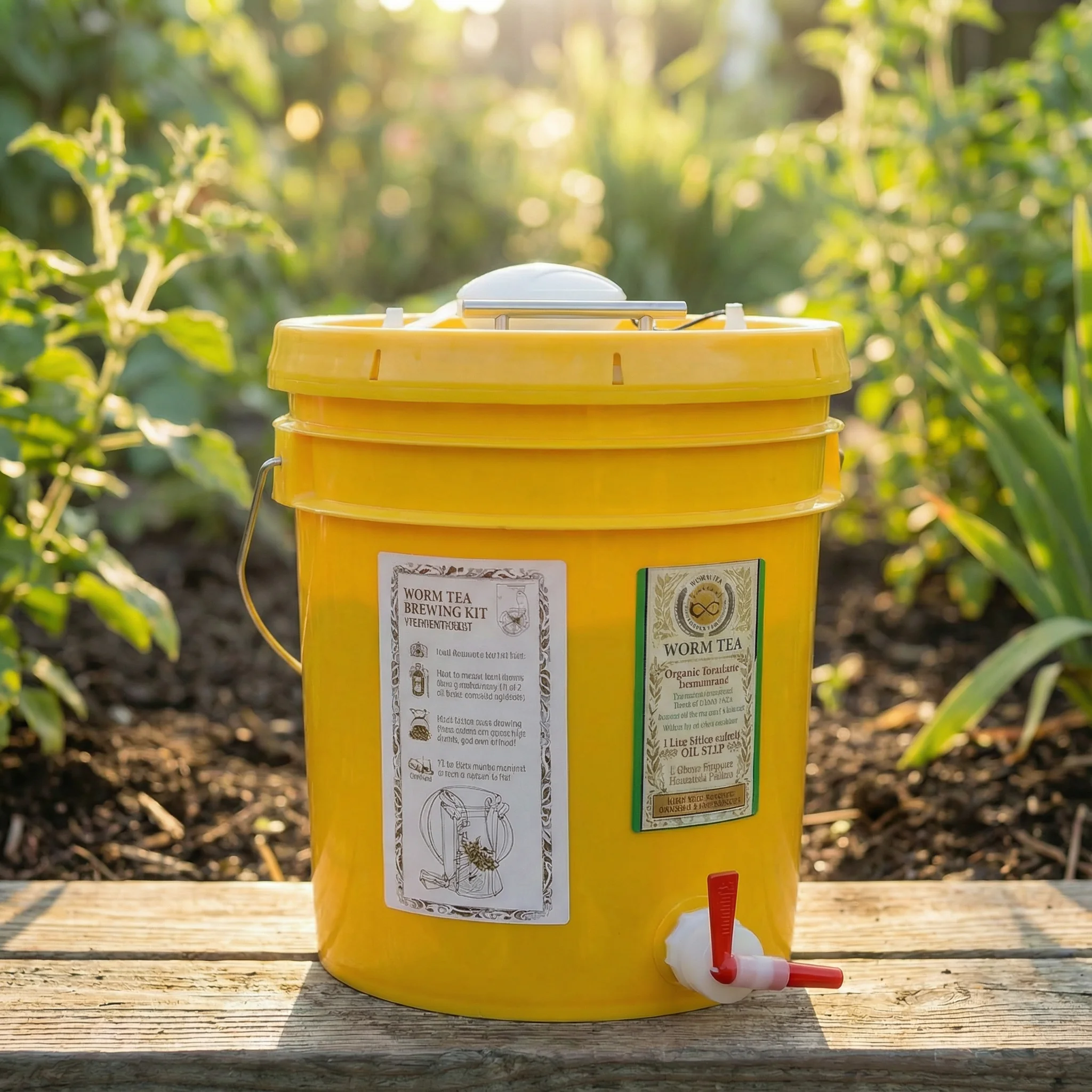 Worm Tea Home Brewing Kit 5 Gallon